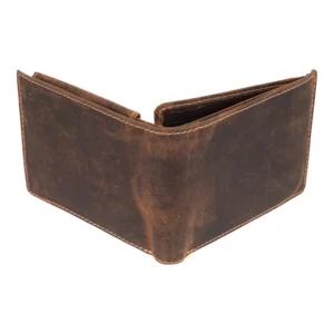 Fetiche Leather 10-926 Δερμάτινο Ανδρικό Πορτοφόλι Καφέ