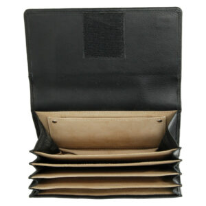 Πορτοφόλι μέσης Σερβιτόρου δερμάτινο με θήκες για χαρτονομίσματα.