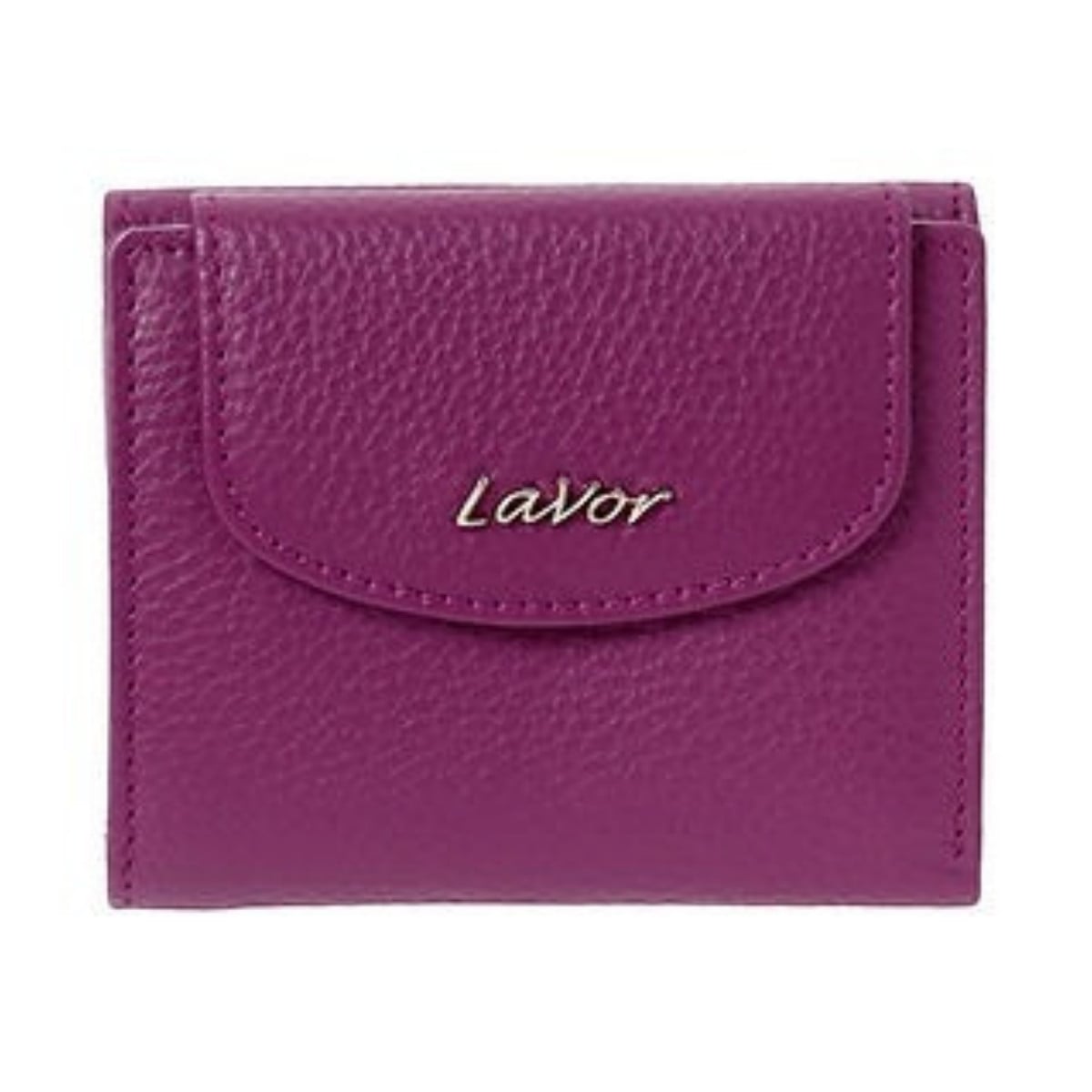 Lavor Μικρό Δερμάτινο Γυναικείο Πορτοφόλι με RFID 1-6024 Μωβ